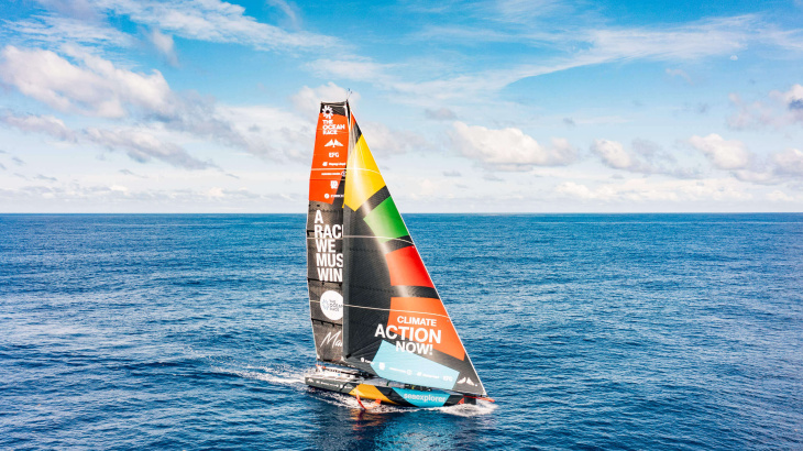 racing yacht “Malizia Seaexplorer” takes part in SOOP