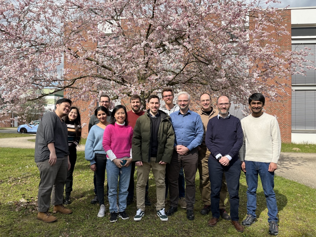 Gruppenfoto der WTN-Abteilung im April 2023