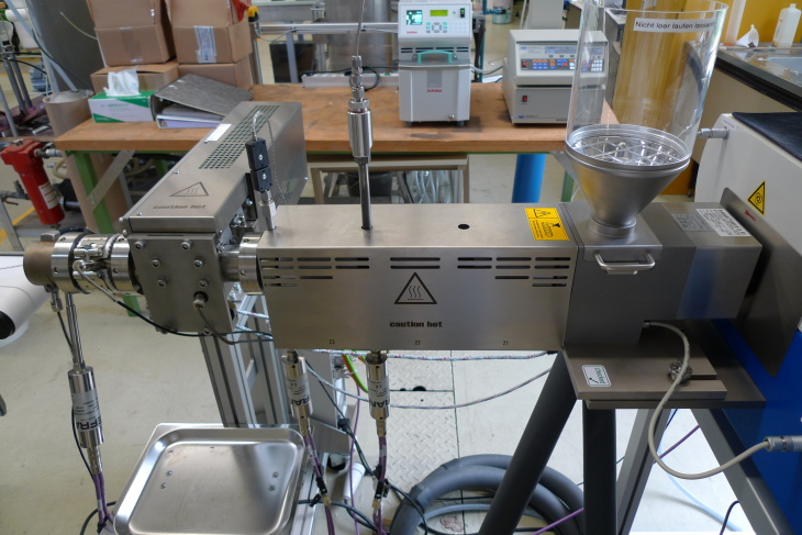 Foto: Hereon/ allgemein Schaumextrusionsanlage