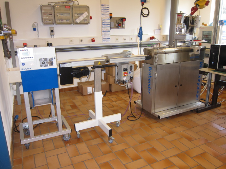 Foto: Hereon/ allgemein Doppelschneckenextruder Brabender