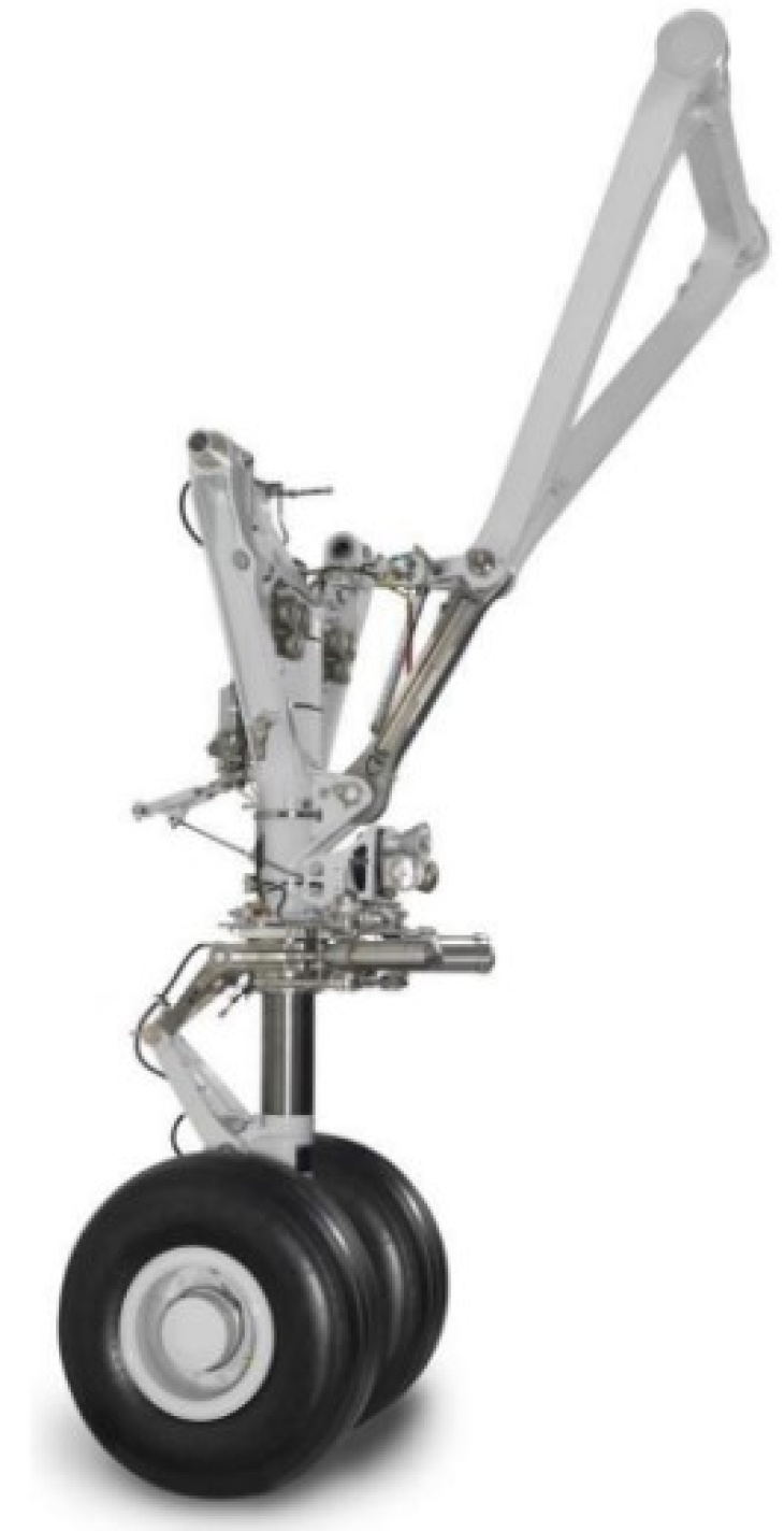 Aircraft landing gear structure constructed with UHSS Aircraft landing gear structure constructed with UHSS