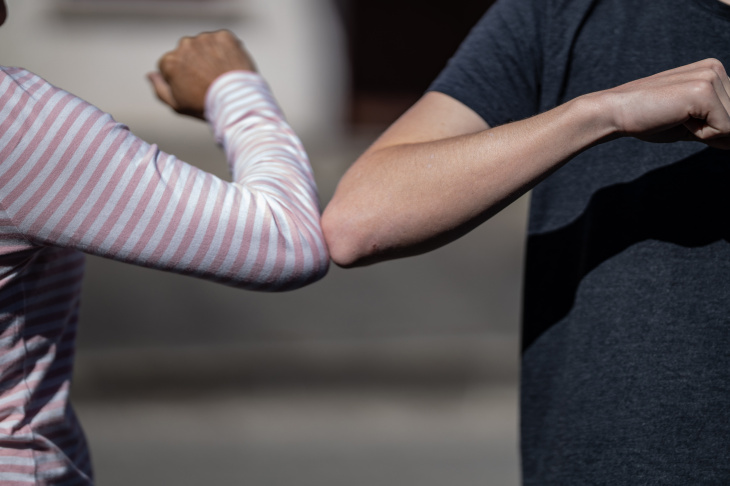 Temporal changes in social cohesion are essential to the course of a pandemic. Photo: Noah via Unsplash Photo Social Distancing