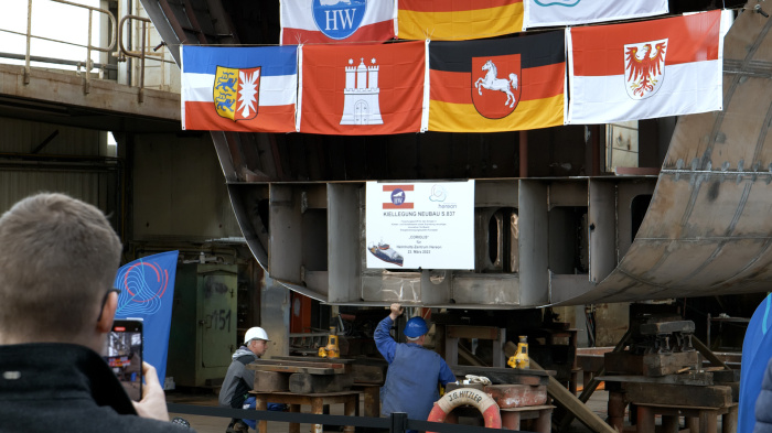 Kiellegung Coriolis 3