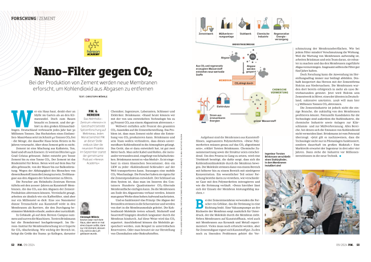 P.M. Magazin Doppelseite - September 2024