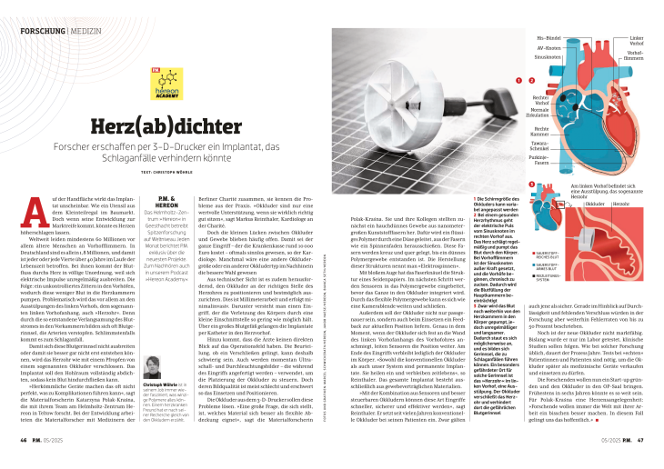 P.M. Magazin Doppelseite - Mai 2025