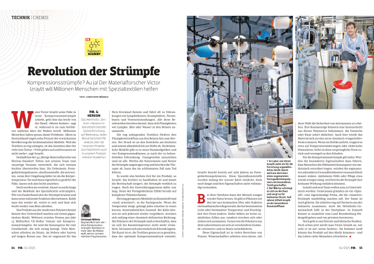 P.M. Magazin Doppelseite - April 2025