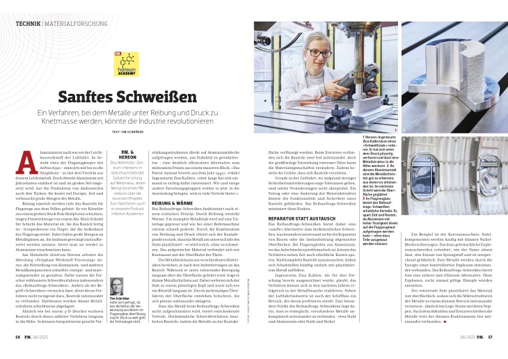 P.M. Magazin Doppelseite - Juni 2025