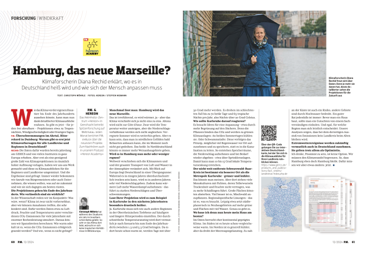 P.M. Magazin Doppelseite - Dezember 2024