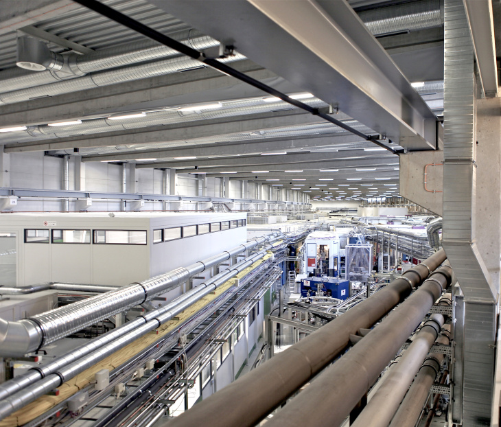 Der Teilchenbeschleunigerring Petra III am DESY.
Foto: Hereon/Torben Fischer Der Teilchenbeschleunigerring Petra III am DESY. Foto: Hereon/Torben Fischer