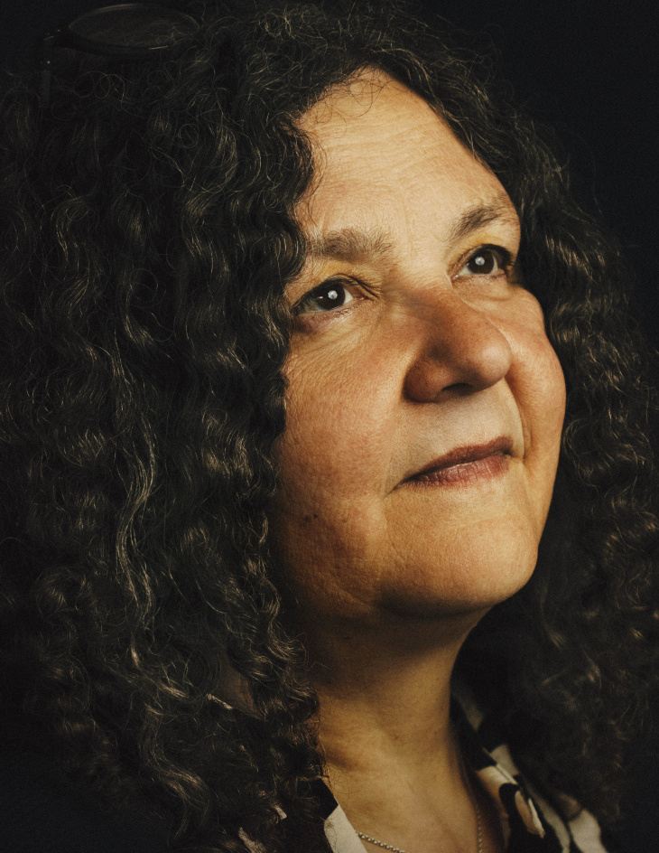 Corinna Schrum freut sich, ein Gesicht der Sonderausstellung zu sein. Foto: Marzena Skubatz Corinna Schrum Marzena-skubatz