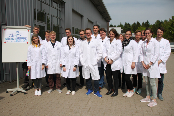 Die Teilnehmerinnen und Teilnehmer der Lehrerfortbildung im Mai 2018