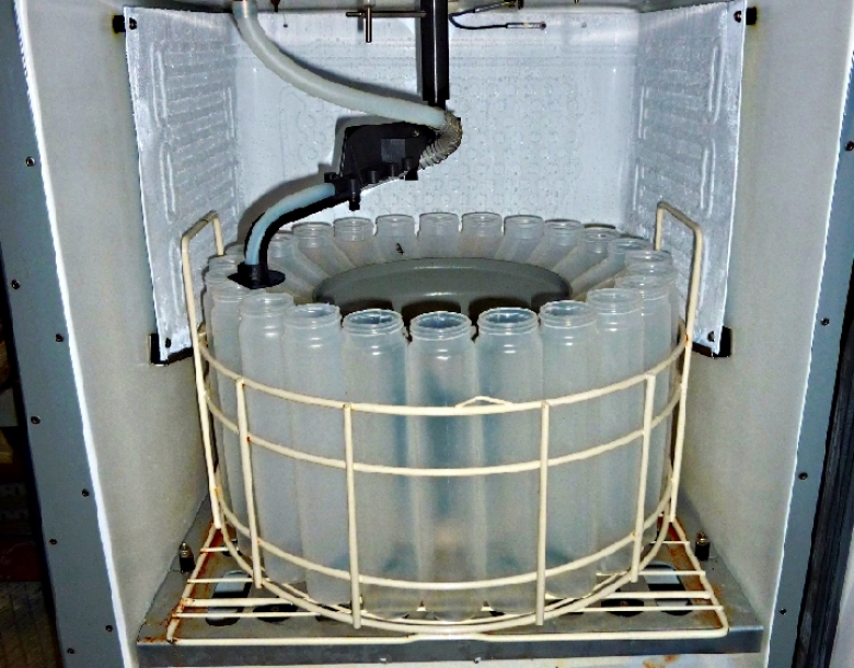 Automatisierter Ferrybox -Probensammler. -Bild: Hereon-