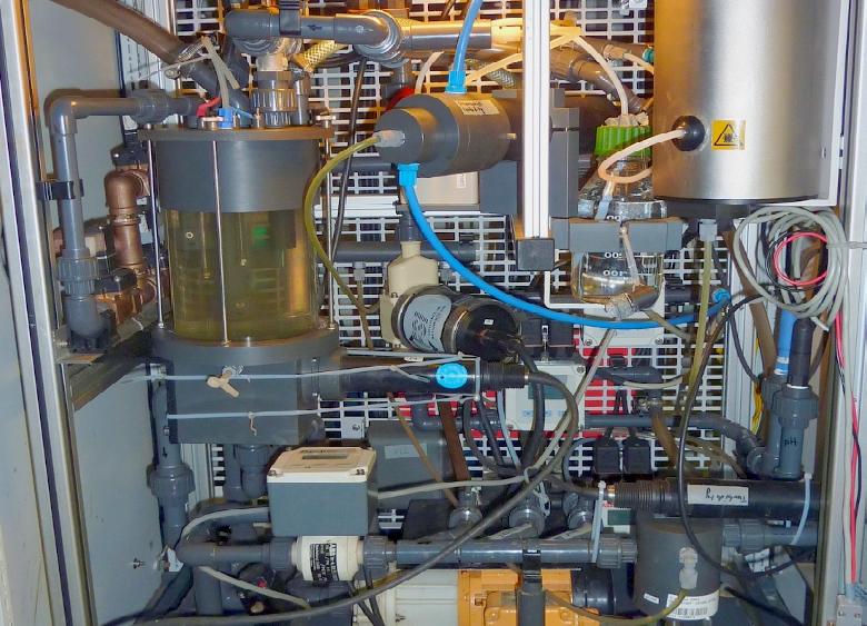 Das innere einer FerryBox . -Bild: Hereon-