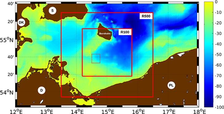 Mesoscale environment for high-resolution modeling of submesoscale turbulence. -Bild: Reiner Onken-