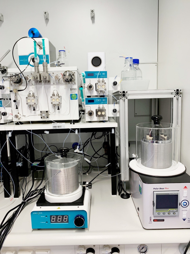 Foto: Hereon/Prokopios Georgopanos Mikrofluidik FlowLab Plus