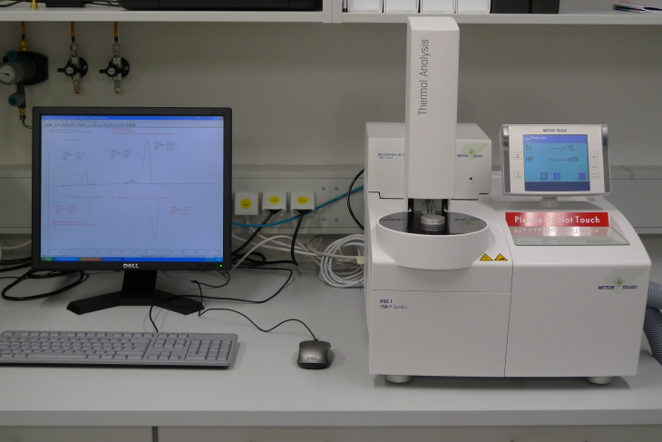 Foto: Hereon/allgemein Dynamische Wärmestrom-Differenzkalorimetrie Mettler Toledo