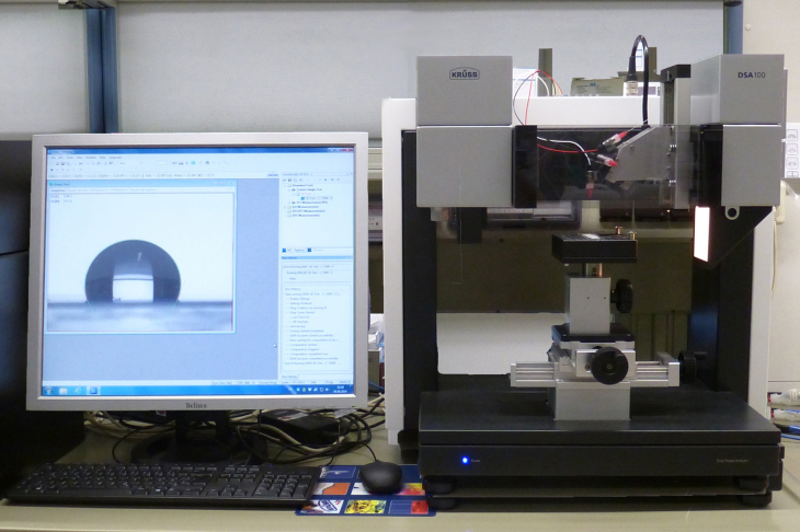 Foto: Hereon/allgemein Kontaktwinkel