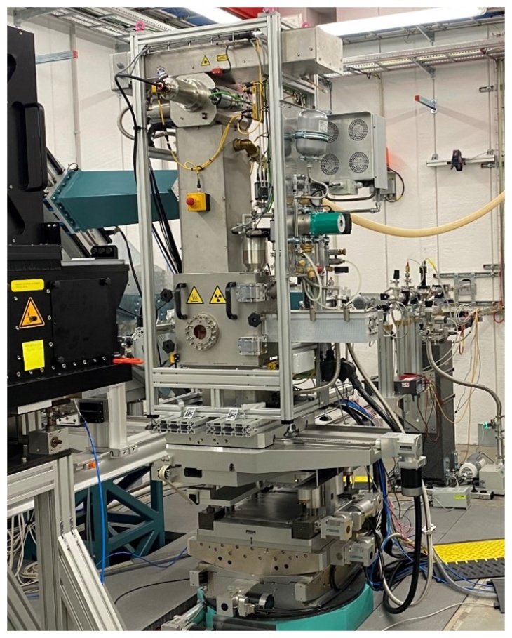 In-situ Elektronenstrahl-Schmelzanlage zur additiven Fertigung an P61A